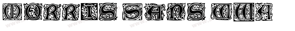 Morris Sans W01字体转换